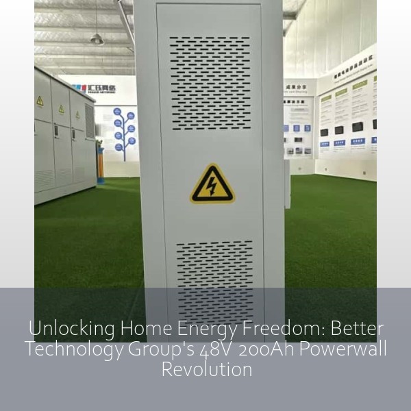 Unlocking Home Energy Freedom: Better Technology Group's 48V 200Ah Powerwall Revolution